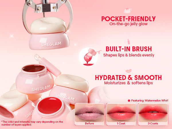 SHEGLAM Hydra Jelly Pocket Lip Jam