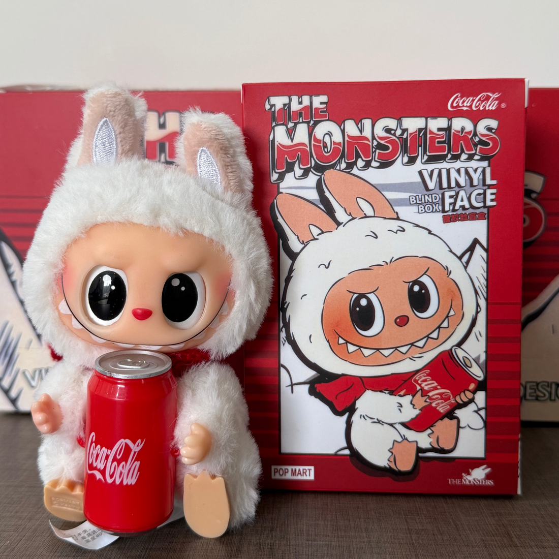 Labubu + Coca-cola ( original pop mart )