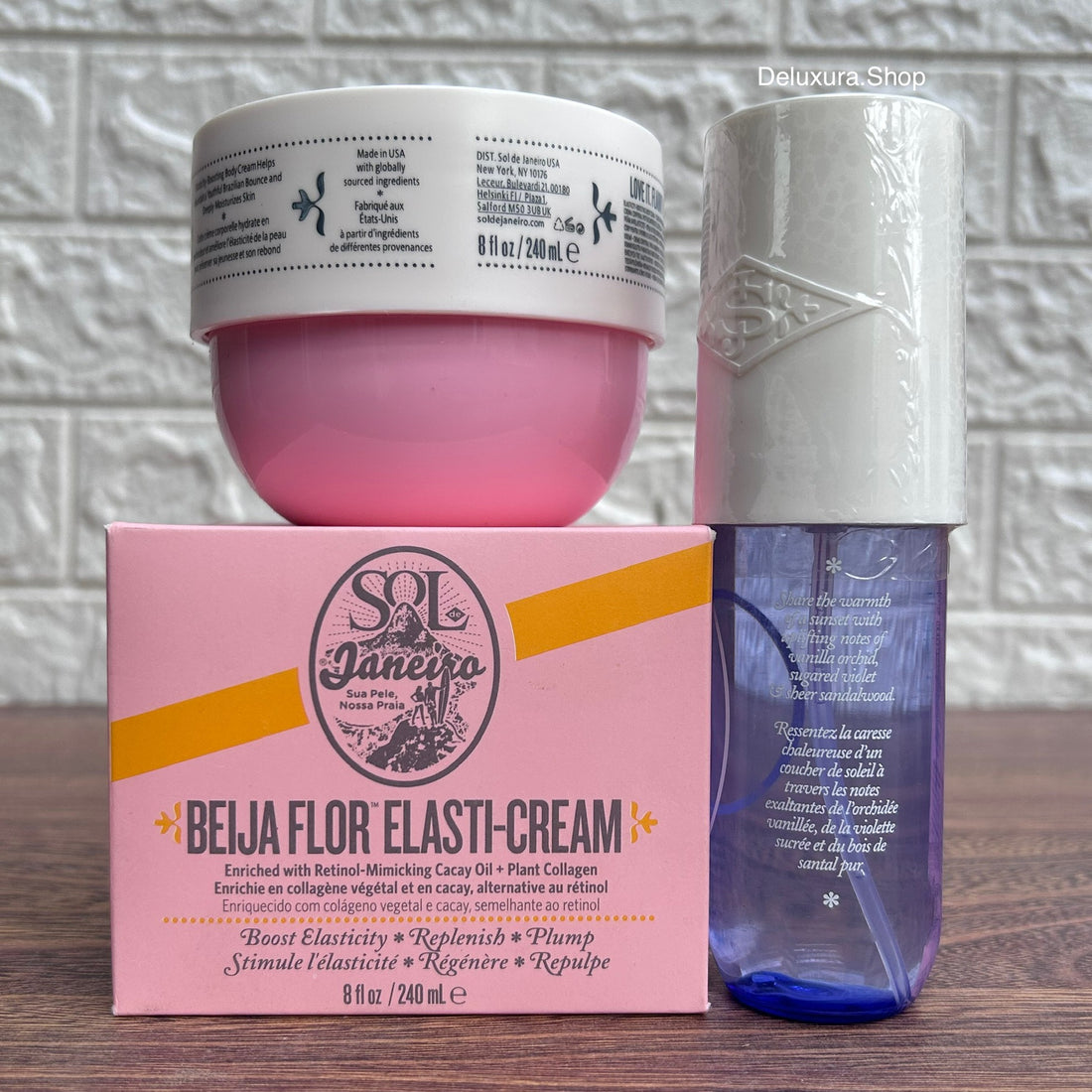 Glow Duo Set: Elasti-Cream & Cheirosa Fragrance Mist