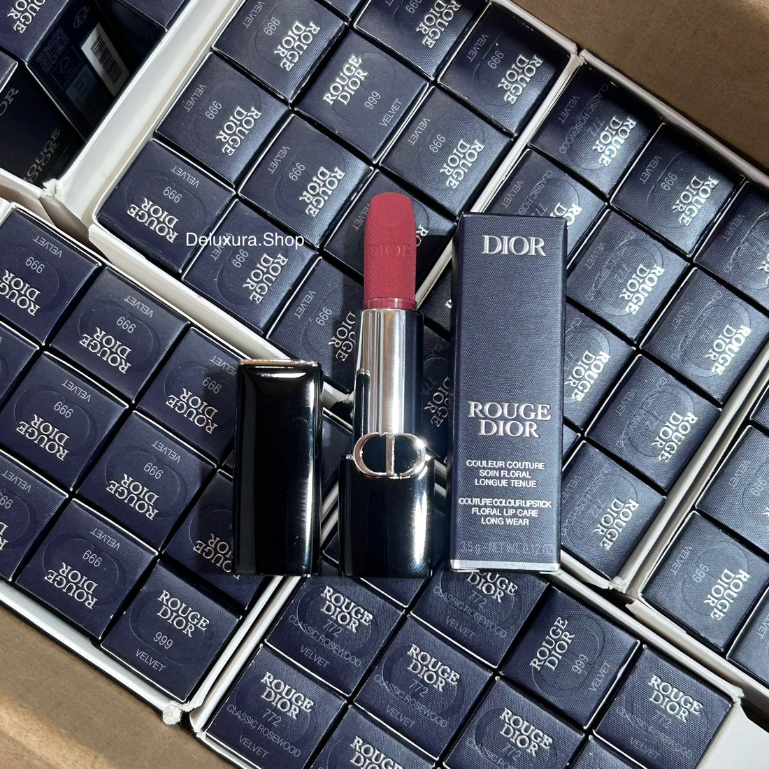 DIOR ROUGE LIPSTICK FLORAL LIP CARE (3.5g)