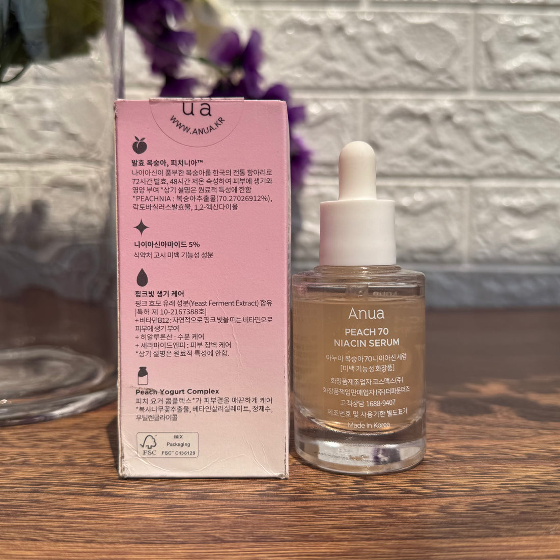 Anua Peach 70 Niacinamide Serum 30ml