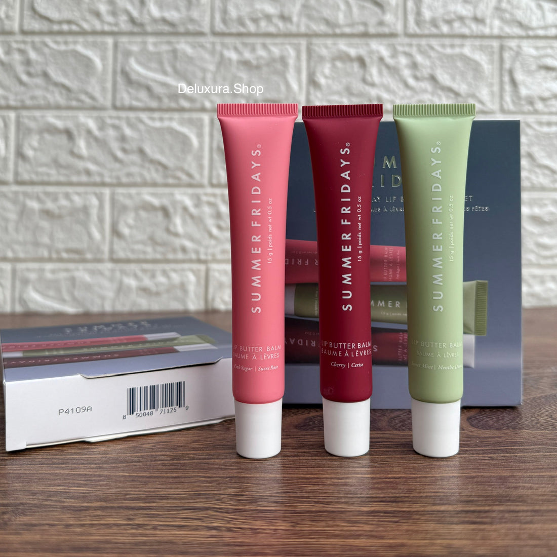 Summer Fridays The Holiday Lip Butter Balm Set