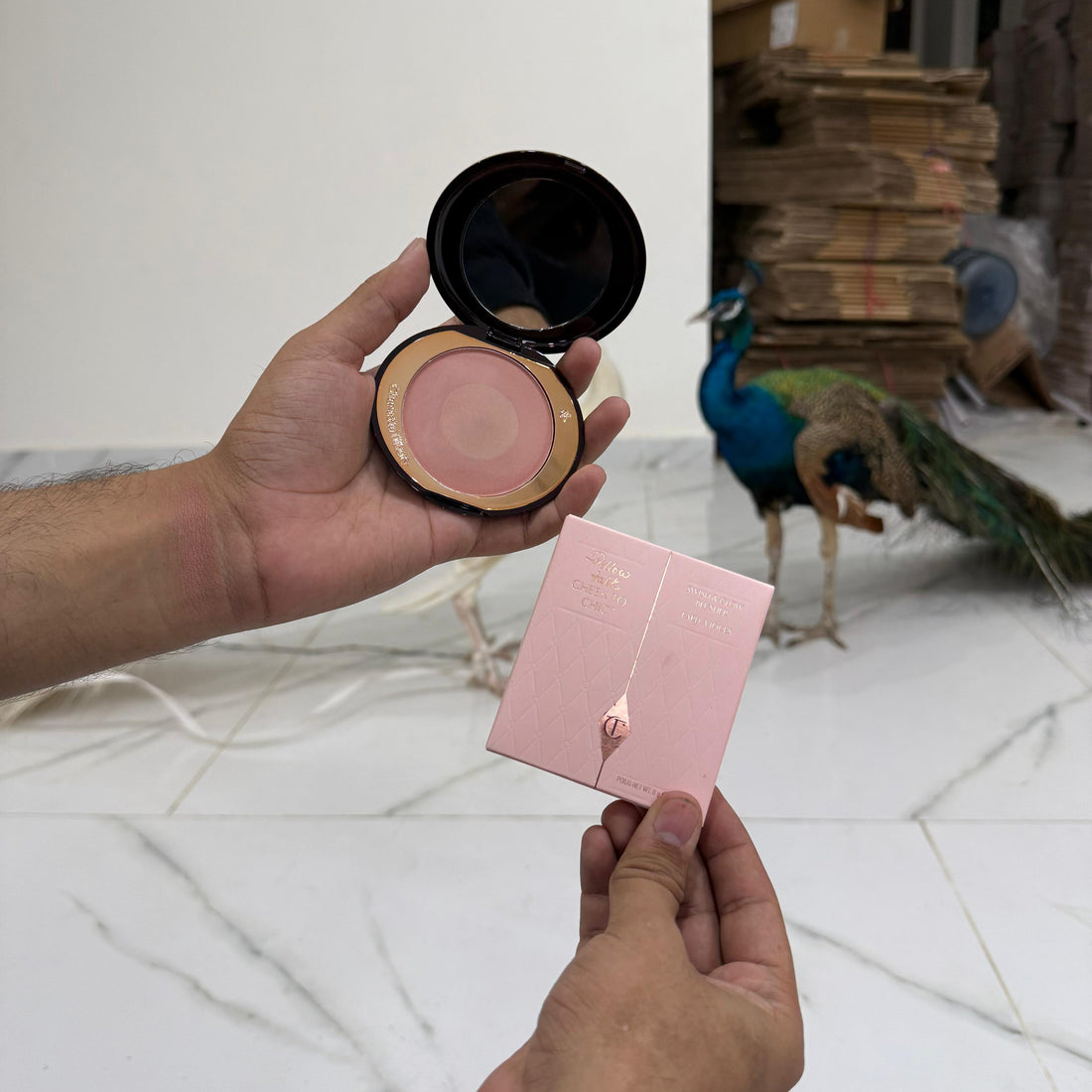 Charlotte Tilbury Pillow Talk Cheek to Chic Blush