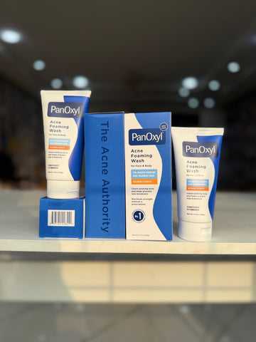 PanOxyl Acne Foaming Wash Benzoyl Peroxide 10% Maximum Strength (156g)