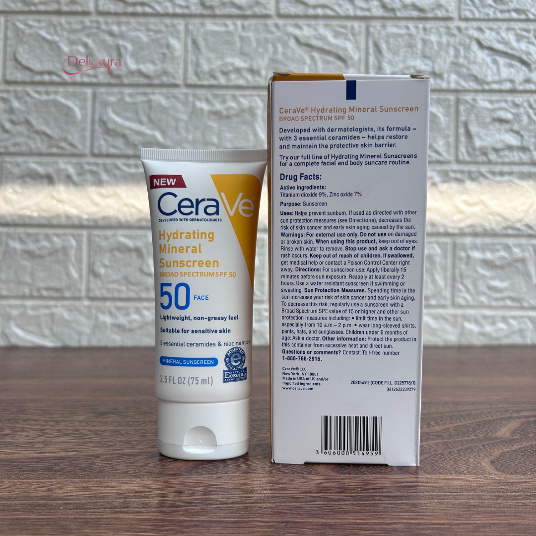 CeraVe Hydrating Mineral Sunscreen