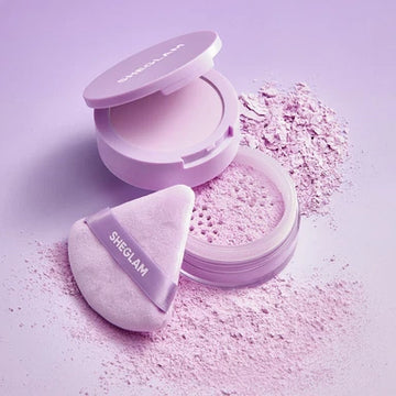 Sheglam Insta-Ready Face & Under Eye Setting Powder shade "Taro"