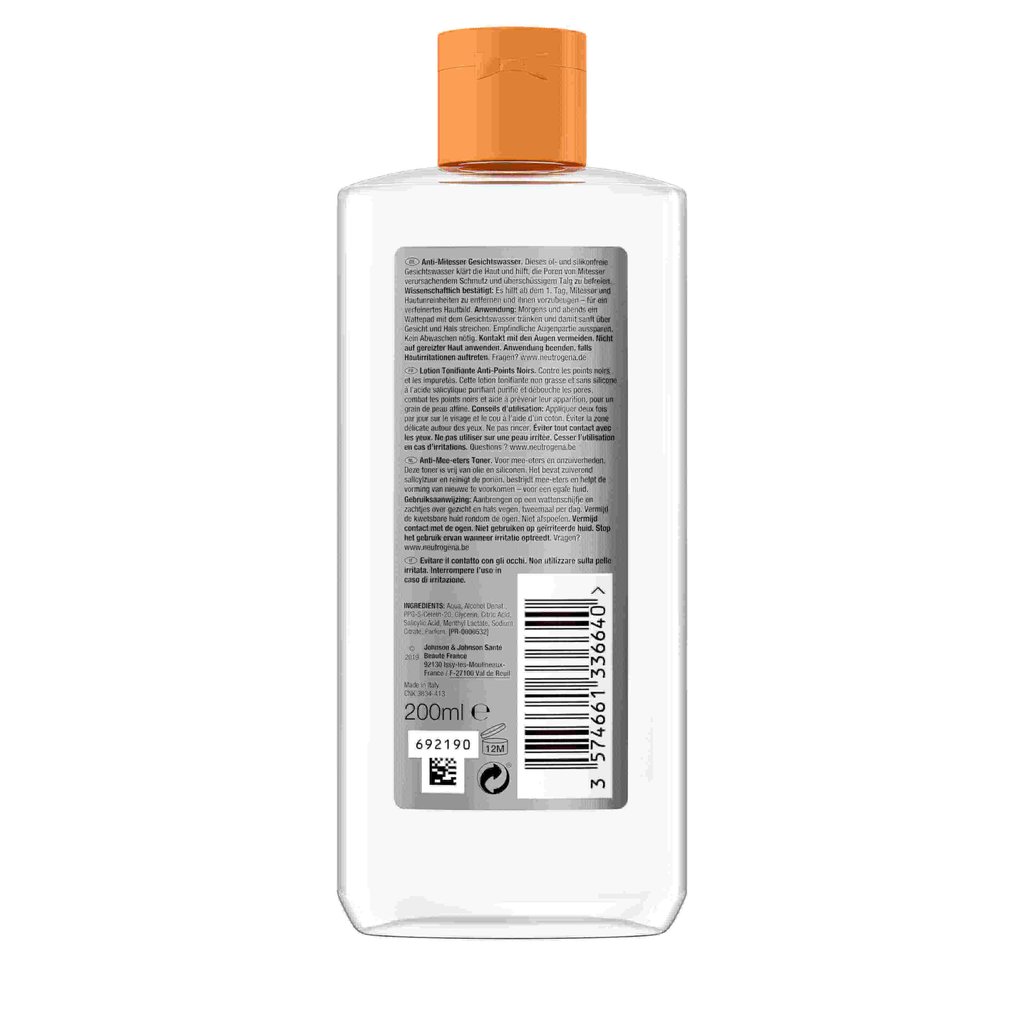 Neutrogena Anti- Mitesser  lotion tonifiante toner 200ml