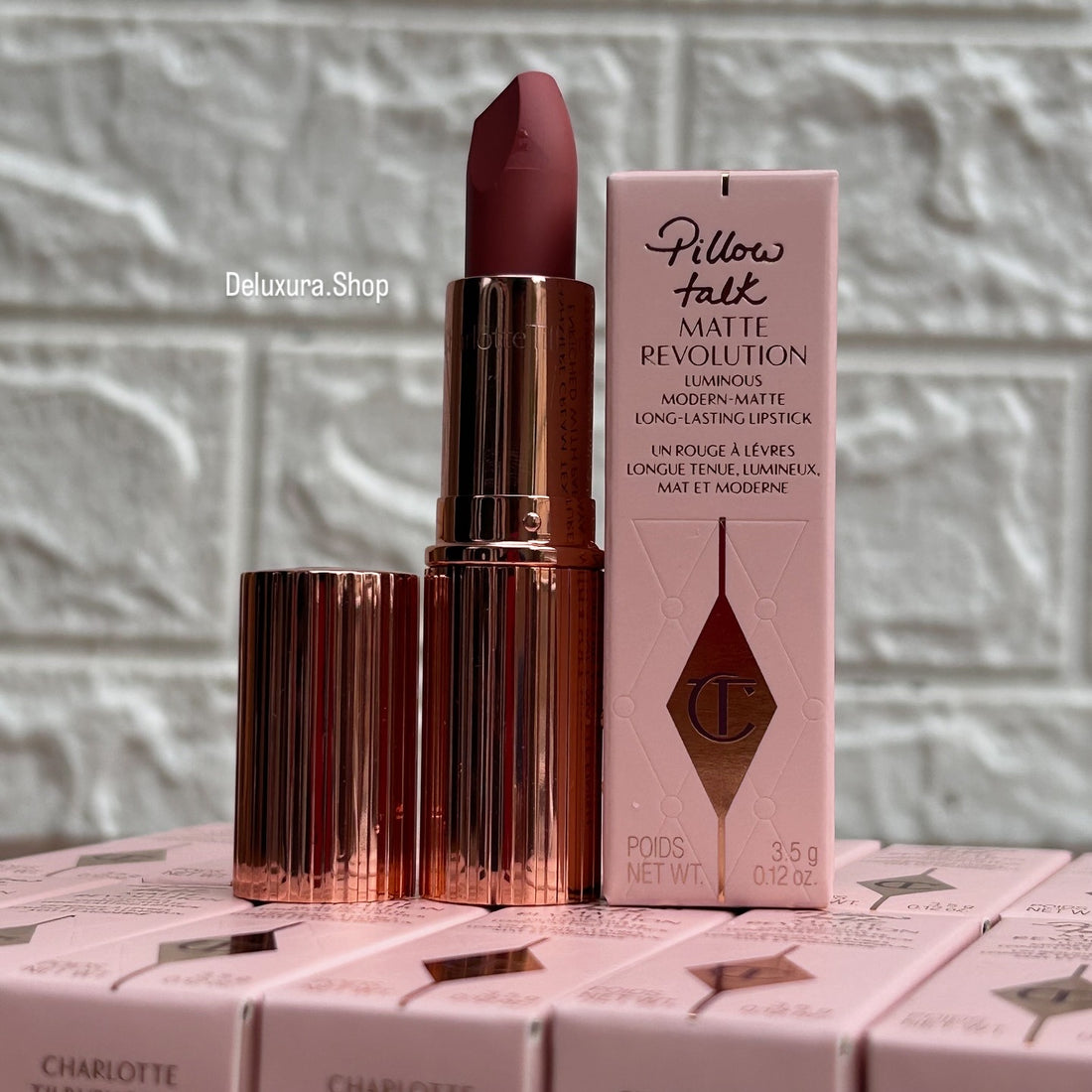 Charlotte Tilbury Matte Revolution Pillow Talk Lipstick big size 3.5 gram