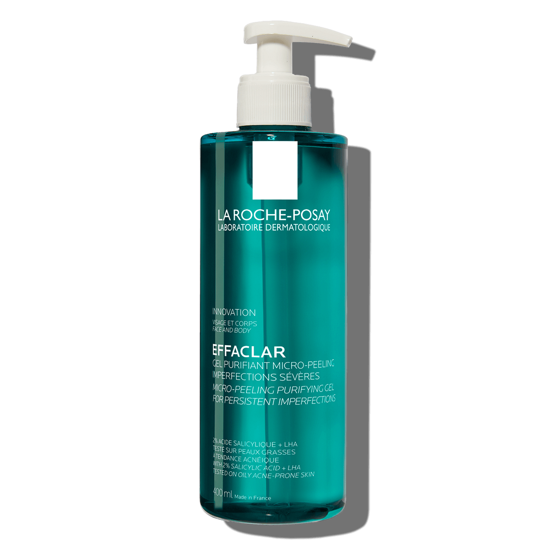 La Roche Posay EFFACLAR Micro Peeling Purifying Gel cleanser  (pump)