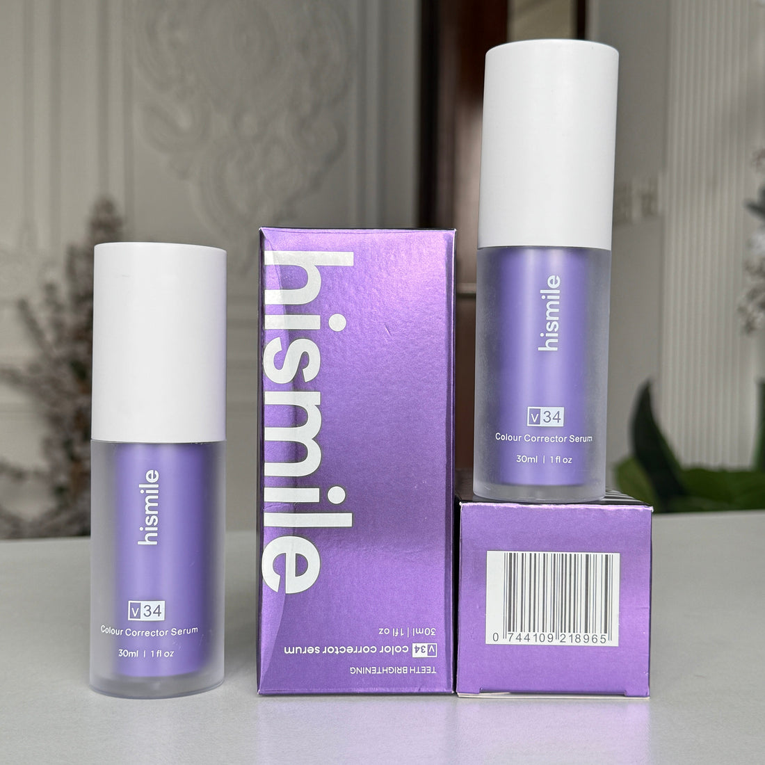 Hismile TEETH BRIGHTENING color corrector serum
