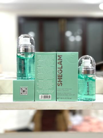 SHEGLAM Good Grip Hydrating Prime & Set Spray Long-Lasting Jelly-to-Mist Face Makeup Setting Spray