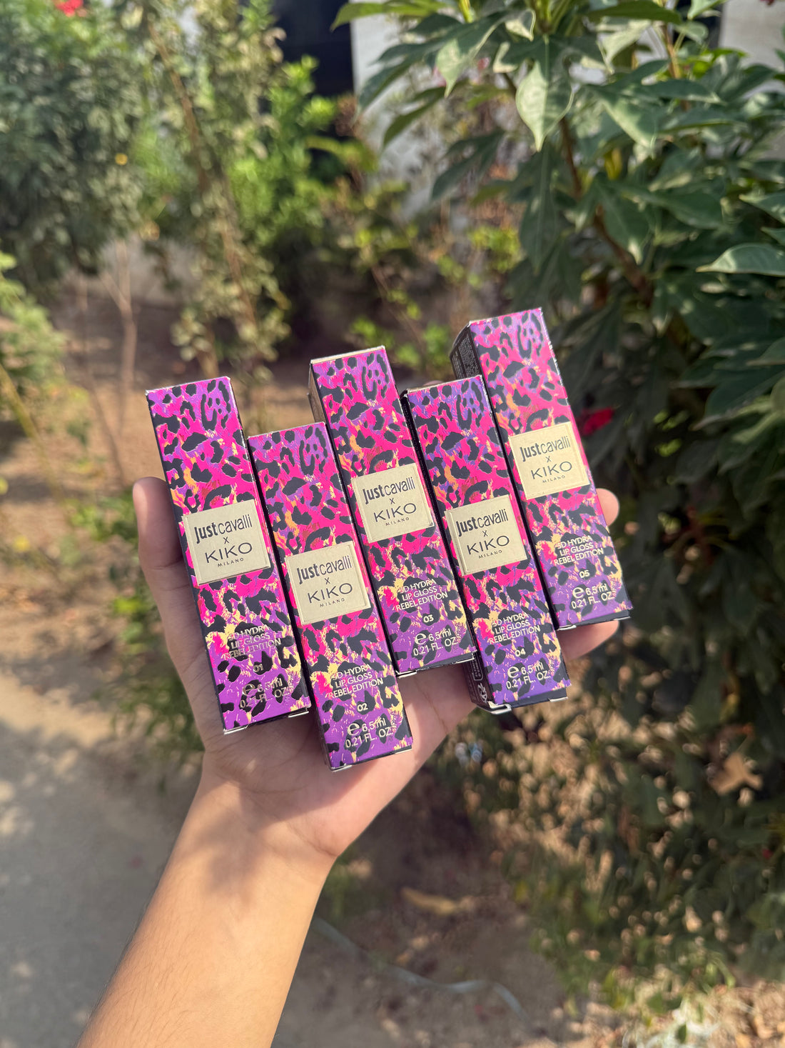 Just cavalli X kiko milano 3D hydra lip gloss rebeledition