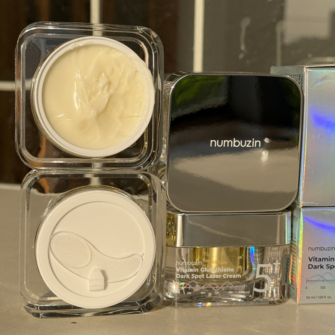 Numbuzin - No. 5 Vitamin Glutathione Dark Spot Laser Cream 50ml