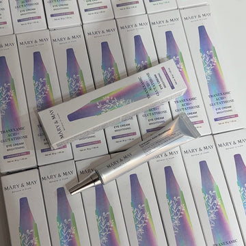 mary & may tranexamic acid and glutathione eye cream