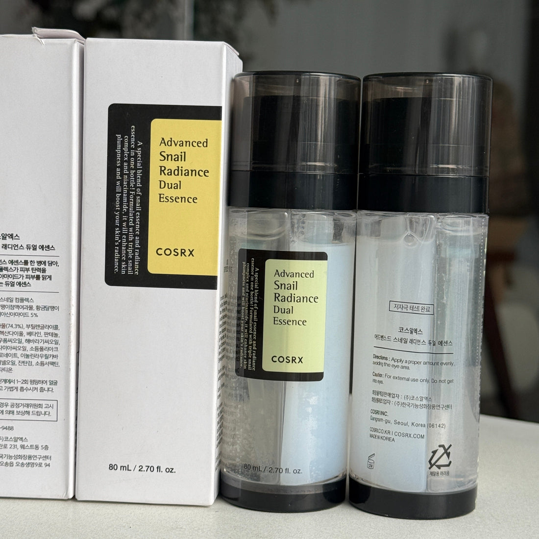 Cosrx Advanced Snail Radiance Dual Essence
