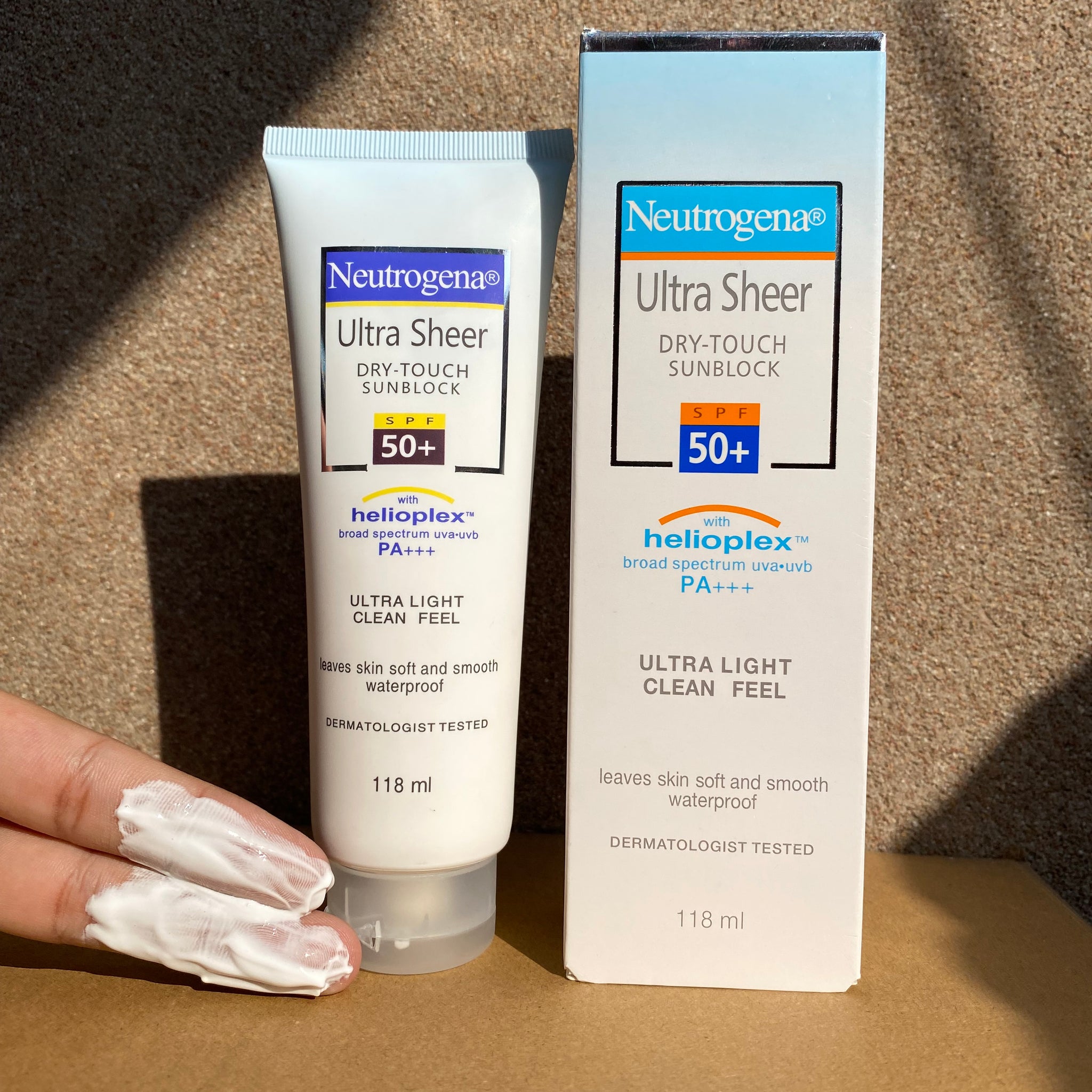 Neutrogena Ultra Sheer Dry Touch Sunblock  SPF 50+  (large size )