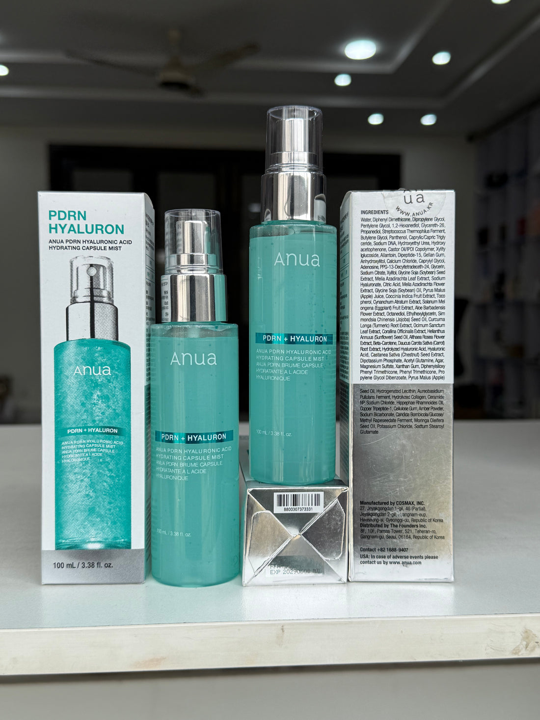 Anua - PDRN Hyaluronic Acid Hydrating Capsule Mist 100mL