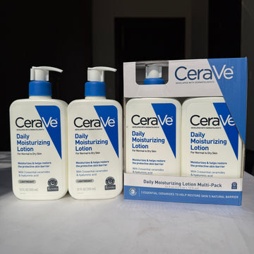 CeraVe Daily Moisturizing Lotion For Normal to Dry Skin 355ml (Pack of 2)