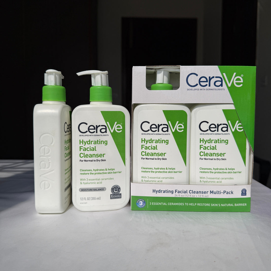 CRAVE Hydrating faical cleanser 355ml pack of 2