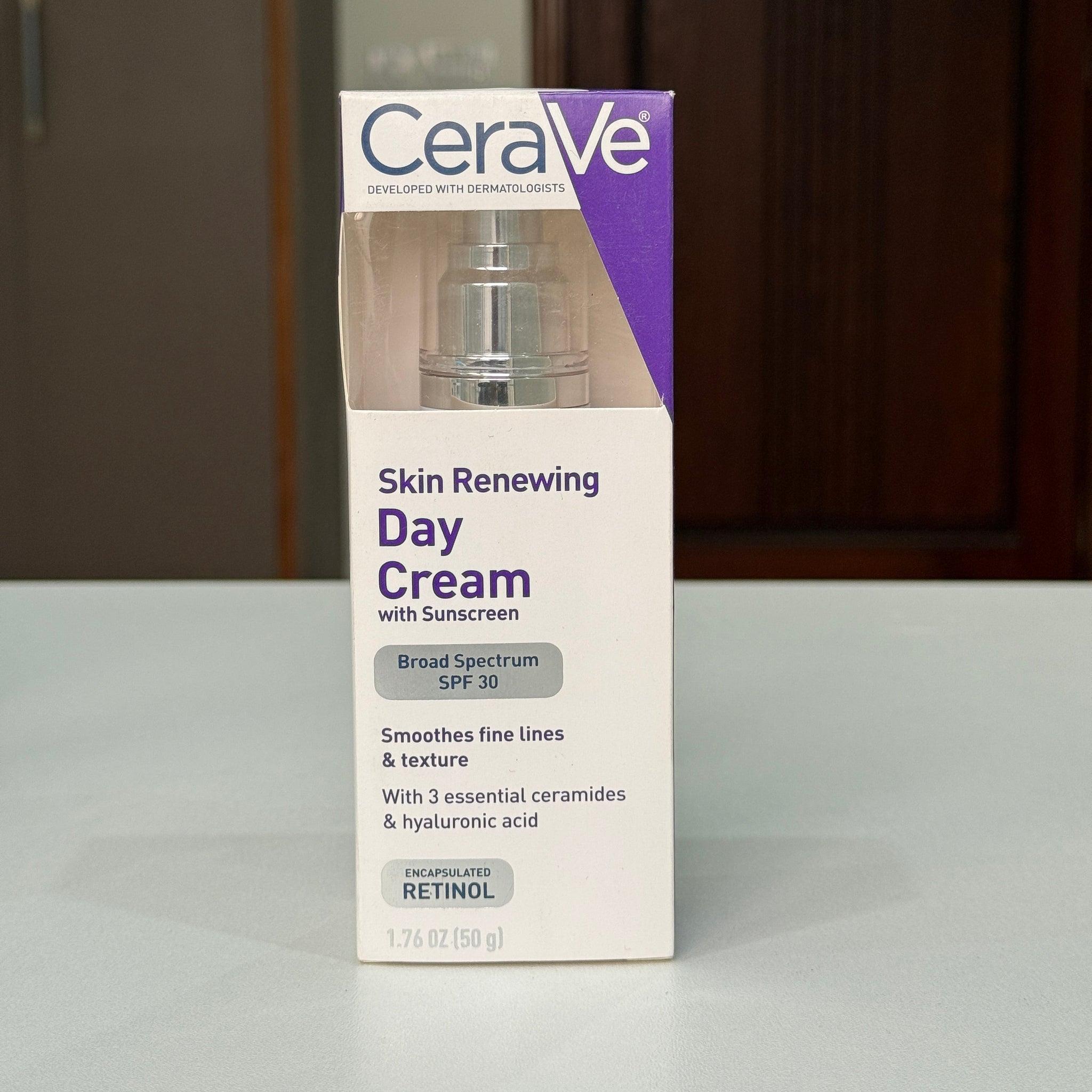 CeraVe Renewing Day Cream with Retinol, SPF30