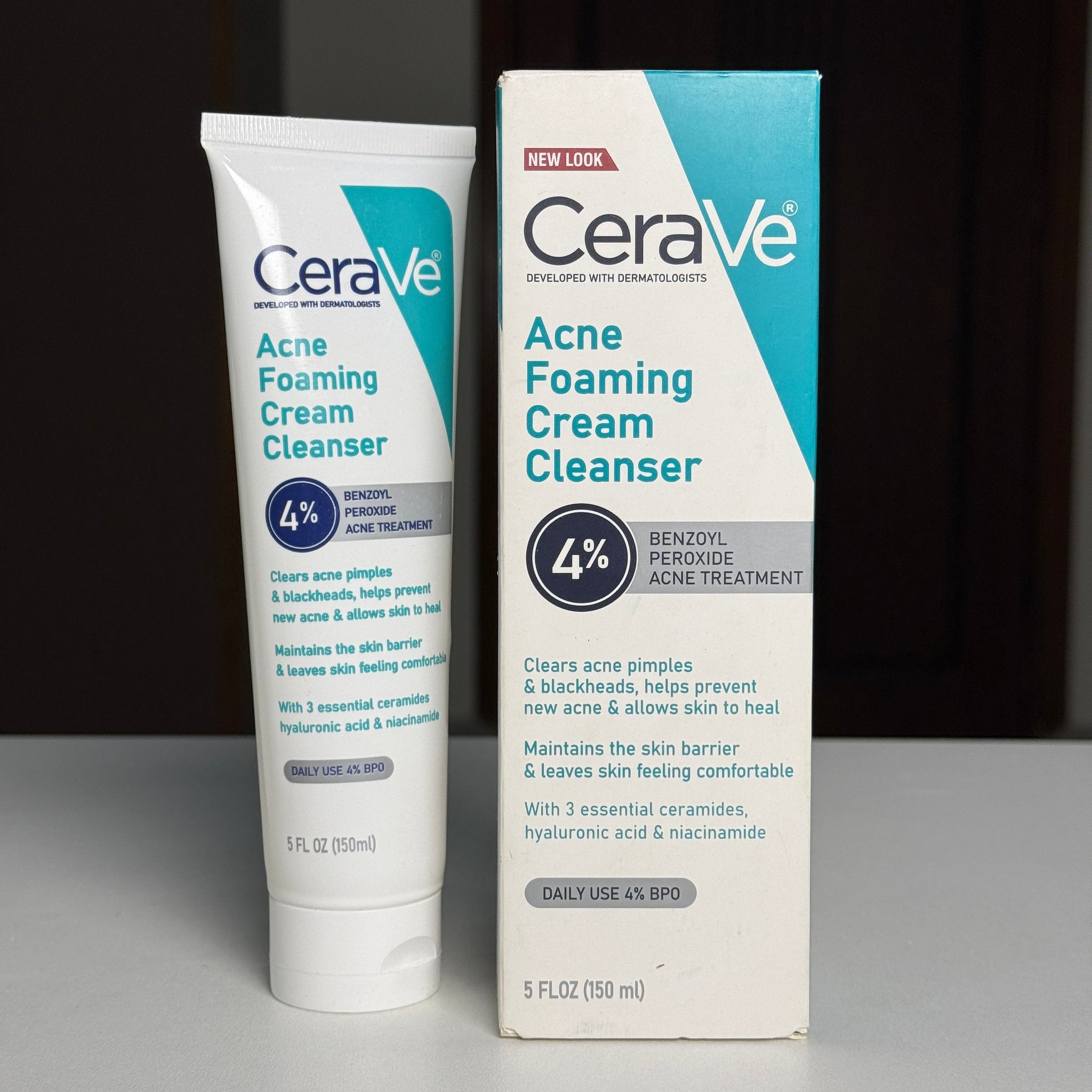 CeraVe Acne Foaming Cream Cleanser