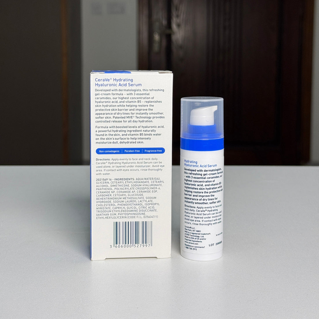 CeraVe Hydrating Hyaluronic Acid Serum