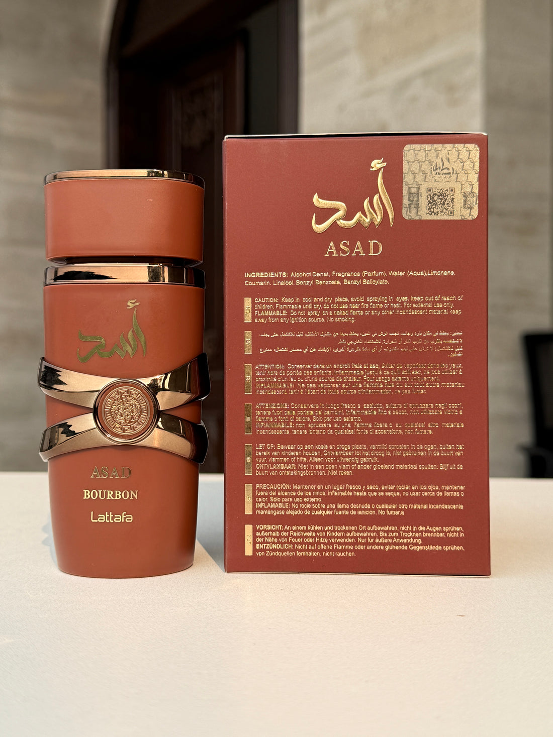 Lattafa Asad Bourbon Lattafa Perfumes for men 100 ml Eau de