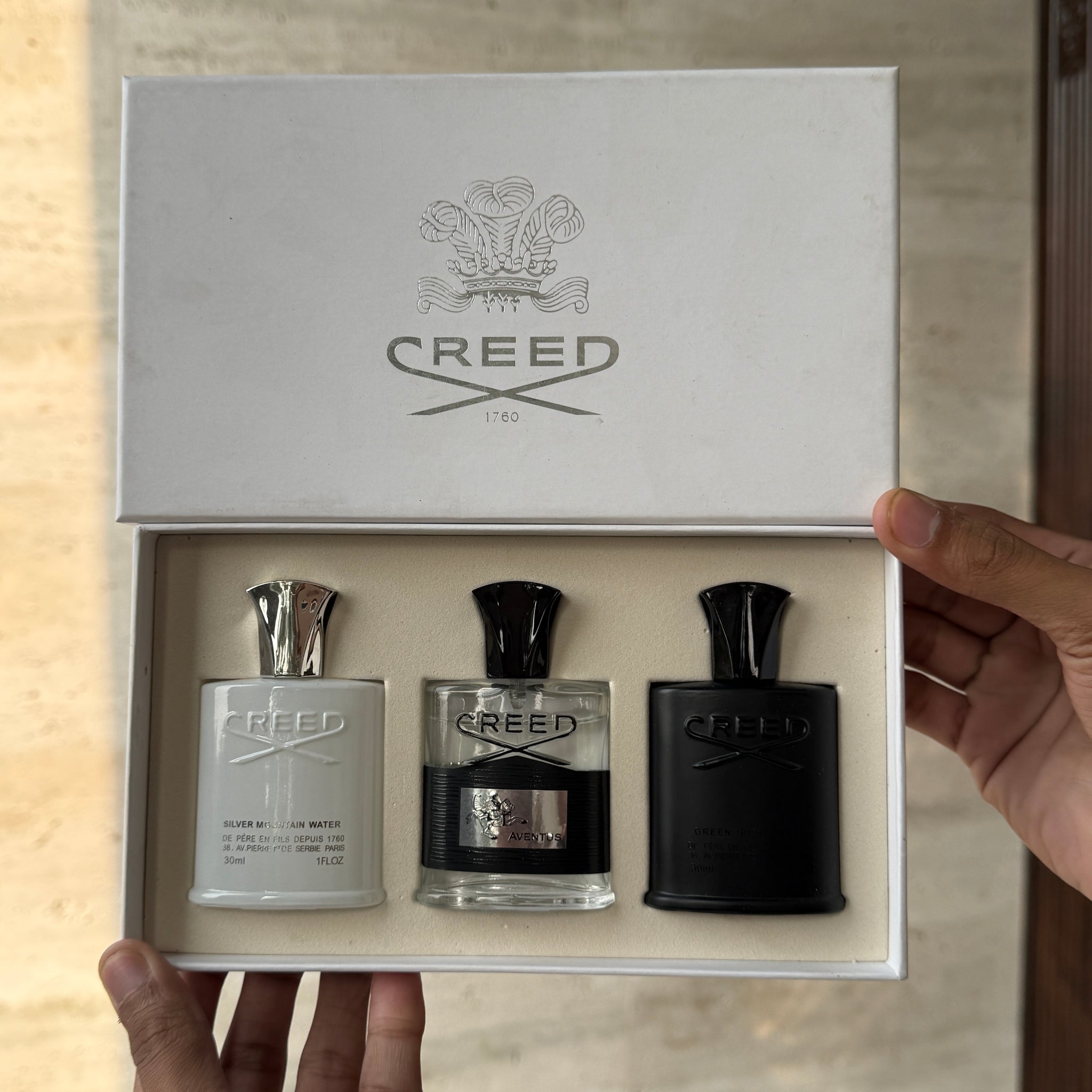 CREED 1760 MINI PERFUME SET  30ML x 3