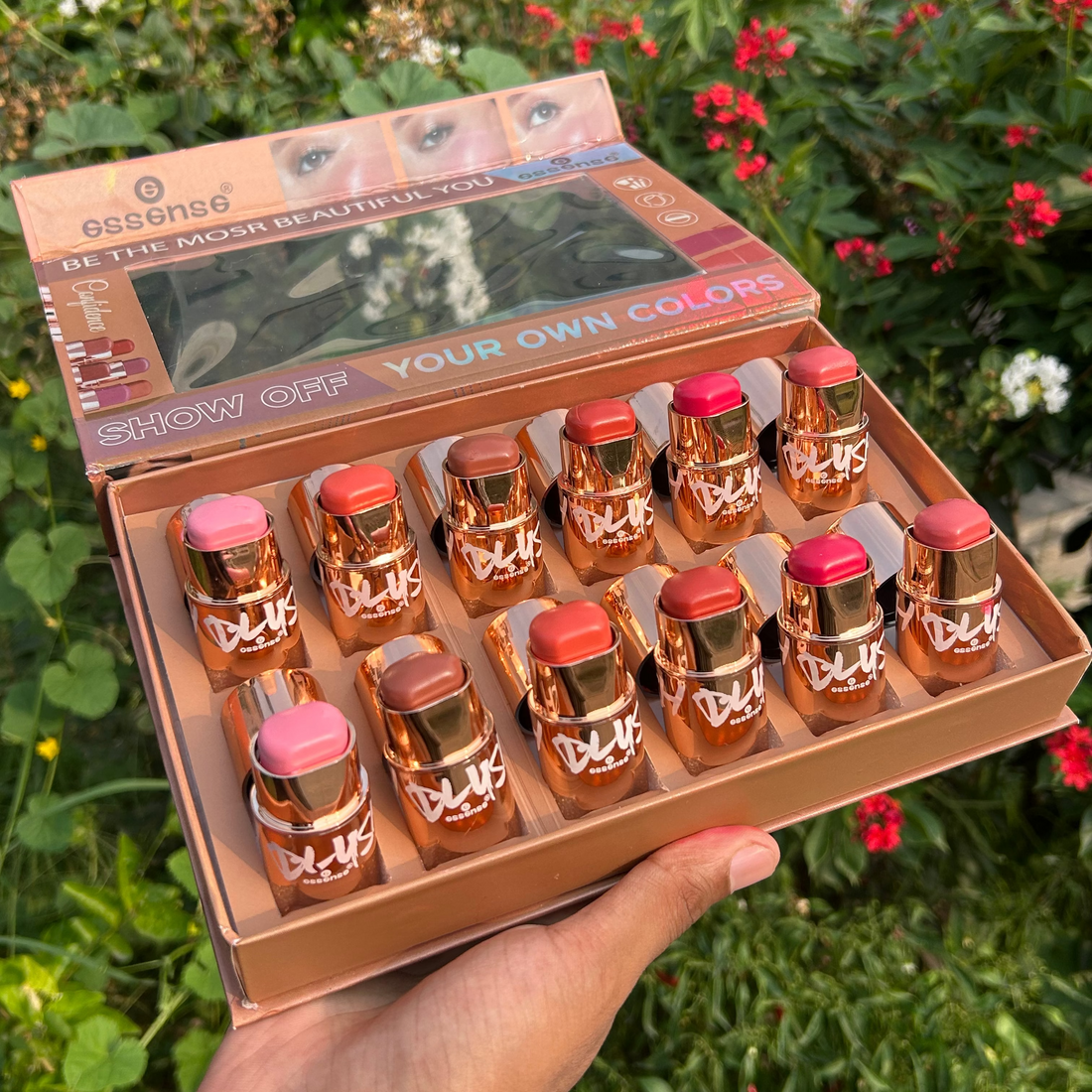 Essense blush kit BE (THE MOST BEAUTIFUL YOU) 12 pcs