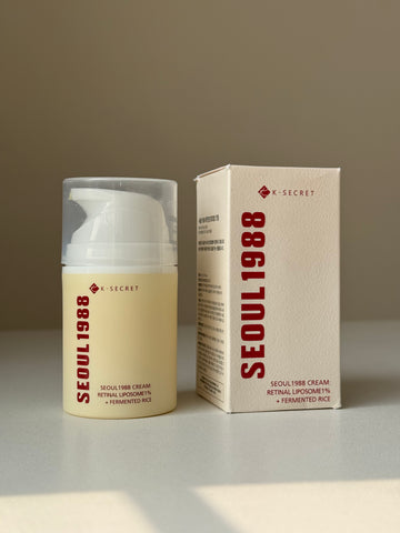 K-SECRET SEOUL 1988 Cream : Retinal Liposome 1% + Fermented Rice 50ml