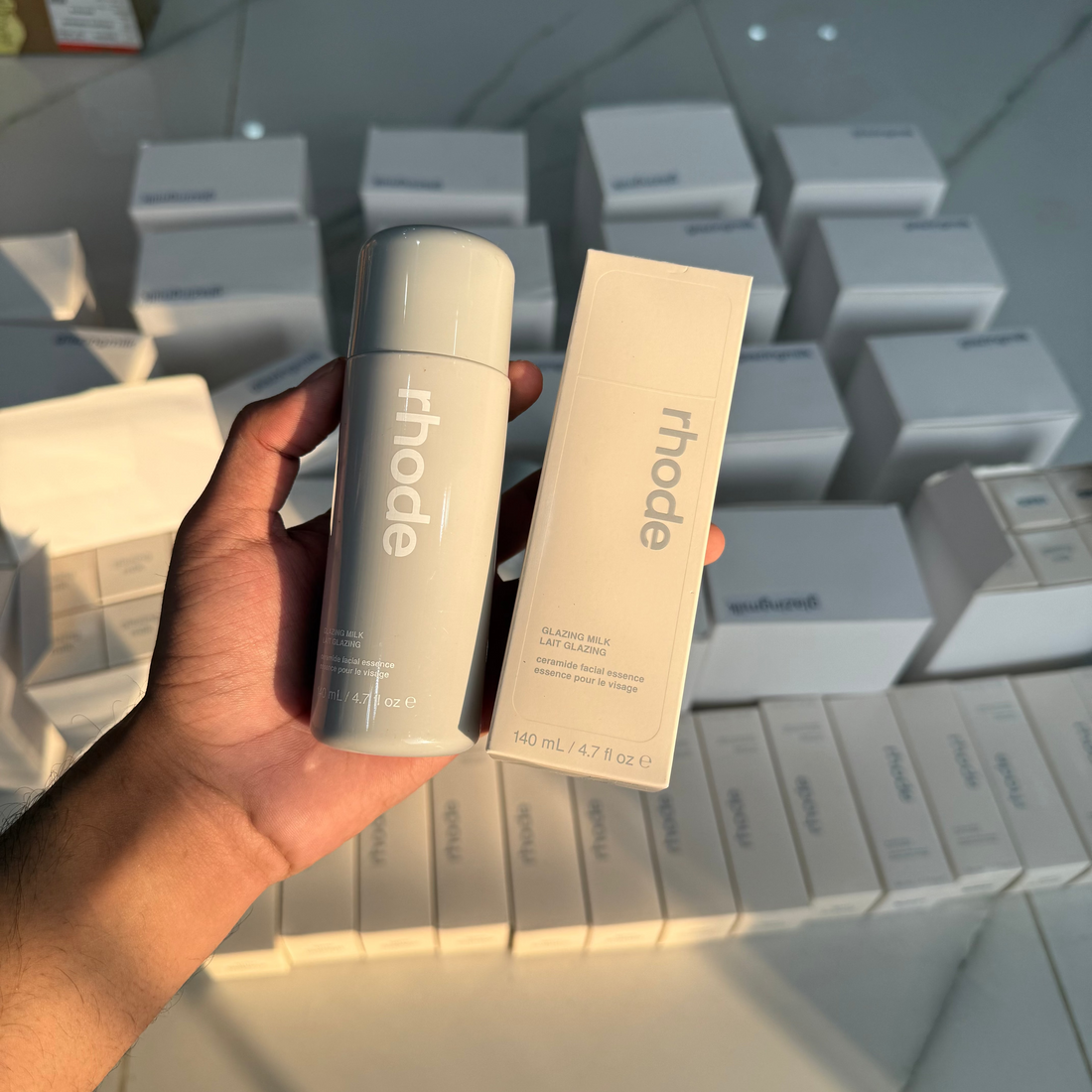RHODE glazing milk  Ceramide facial essence 140ML