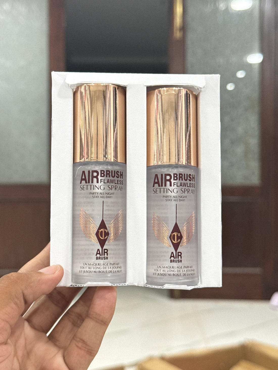Charlotte Tilbury Airbrush Flawless Setting Spray Duo