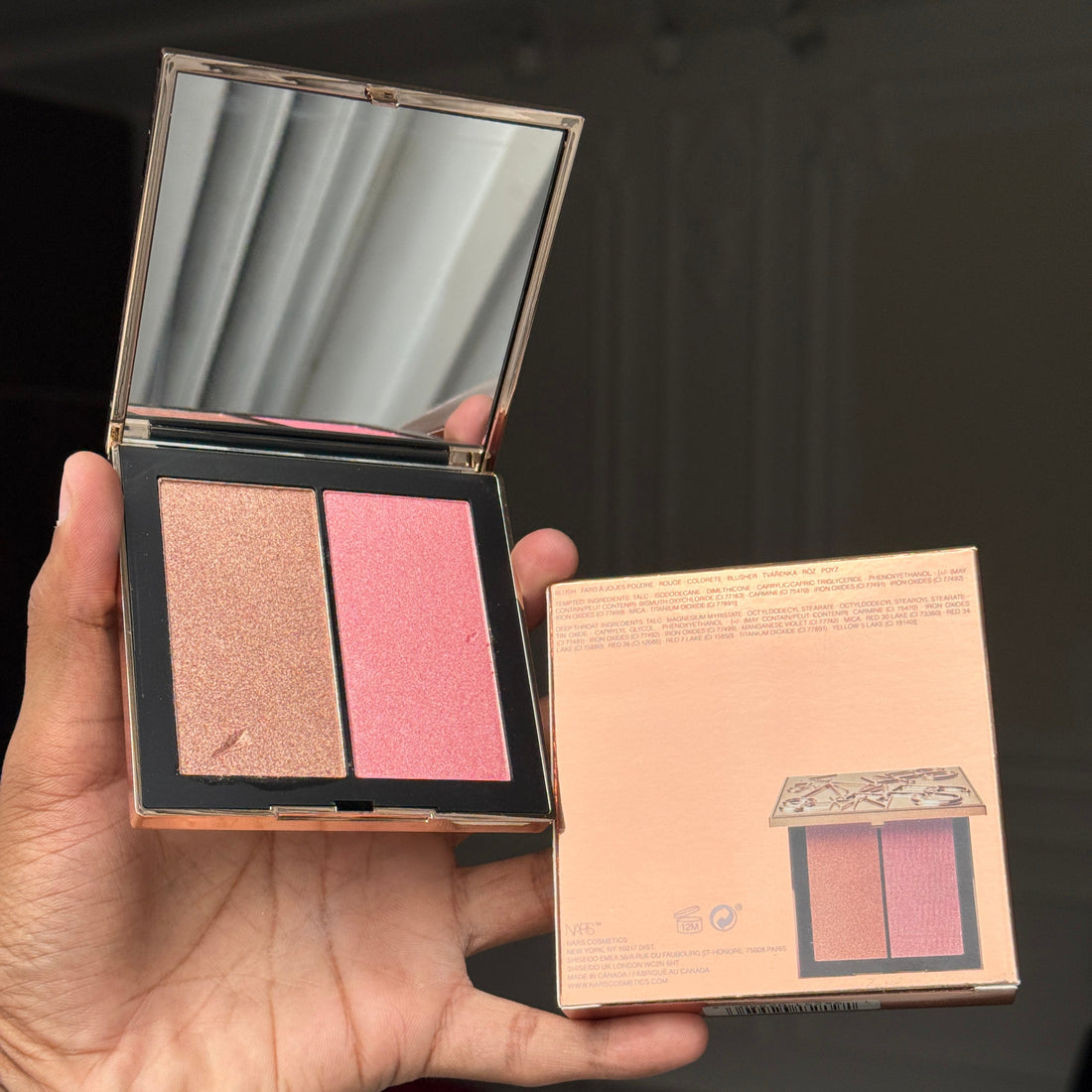NARS UNINHIBITED BLUSH DUO