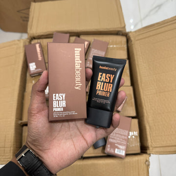 Huda Beauty EASY BLUR SILICONE-FREE SMOOTHING PRIMER BRONZE FUDGE