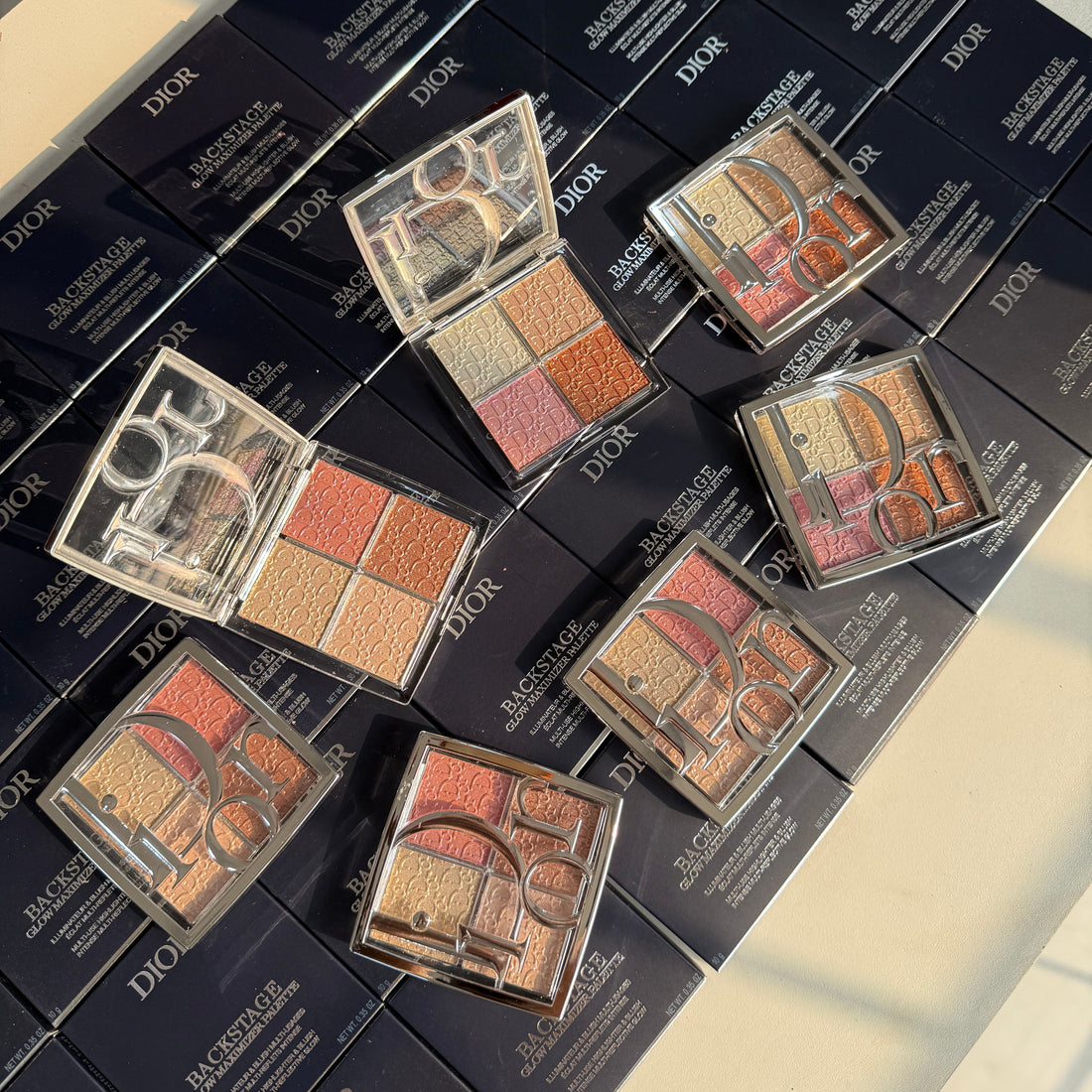 Dior Backstage Glow Maximizer Palette:Dior Highlighter Palette