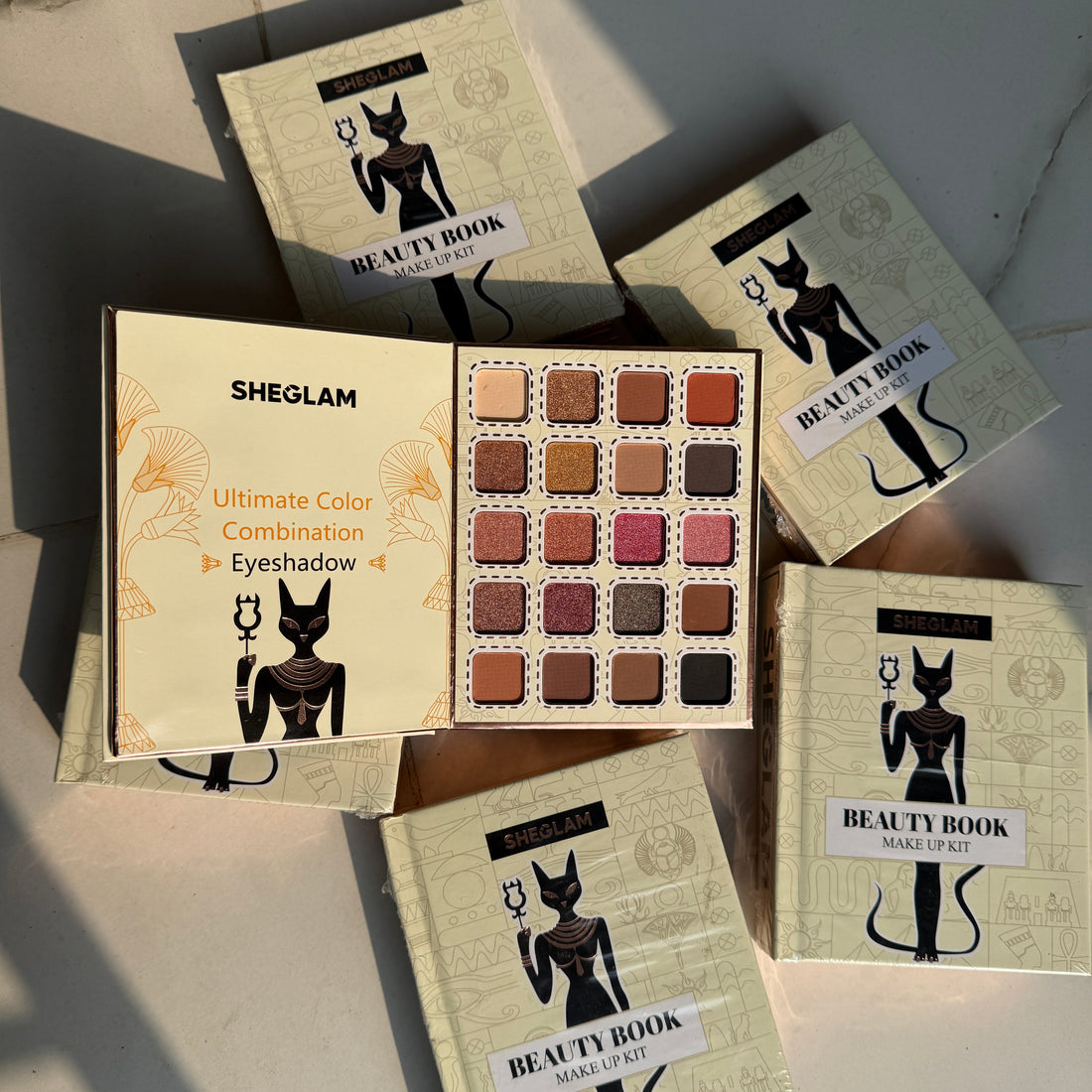 SHEGLAM MINI MAKEUP kit PALATTE (4PAGES)