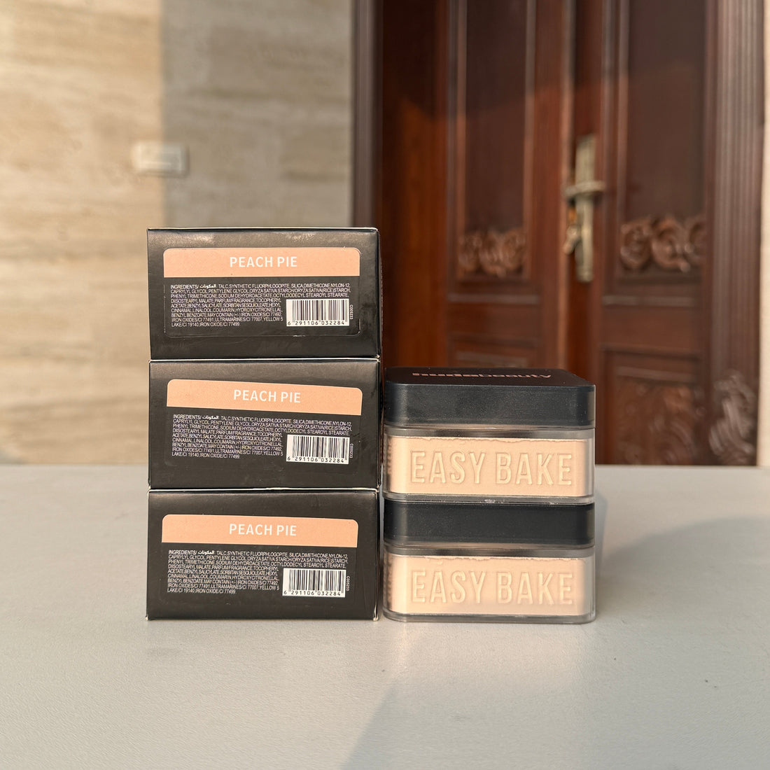 Huda Beauty Easy Bake Loose Baking & Setting Powder(Peach Pie)