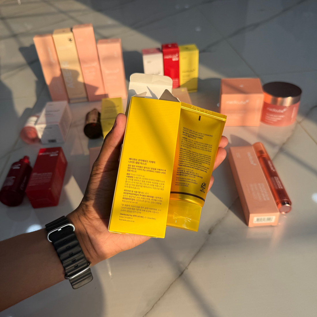 Medicube Kojic Acid Turmeric Night Wrapping Mask