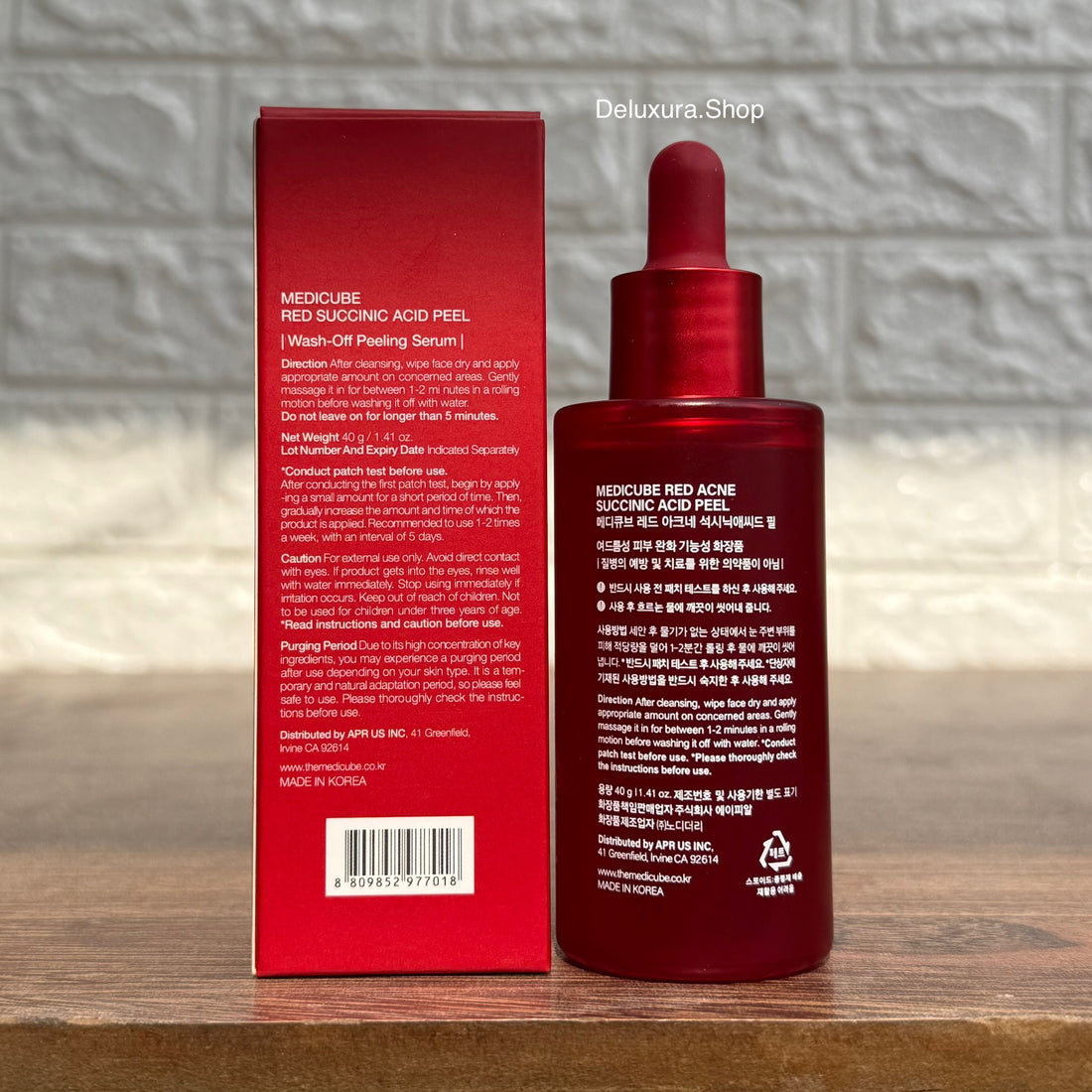 Medicube Red Acne Succinic Acid Peel | Peeling Serum 40g