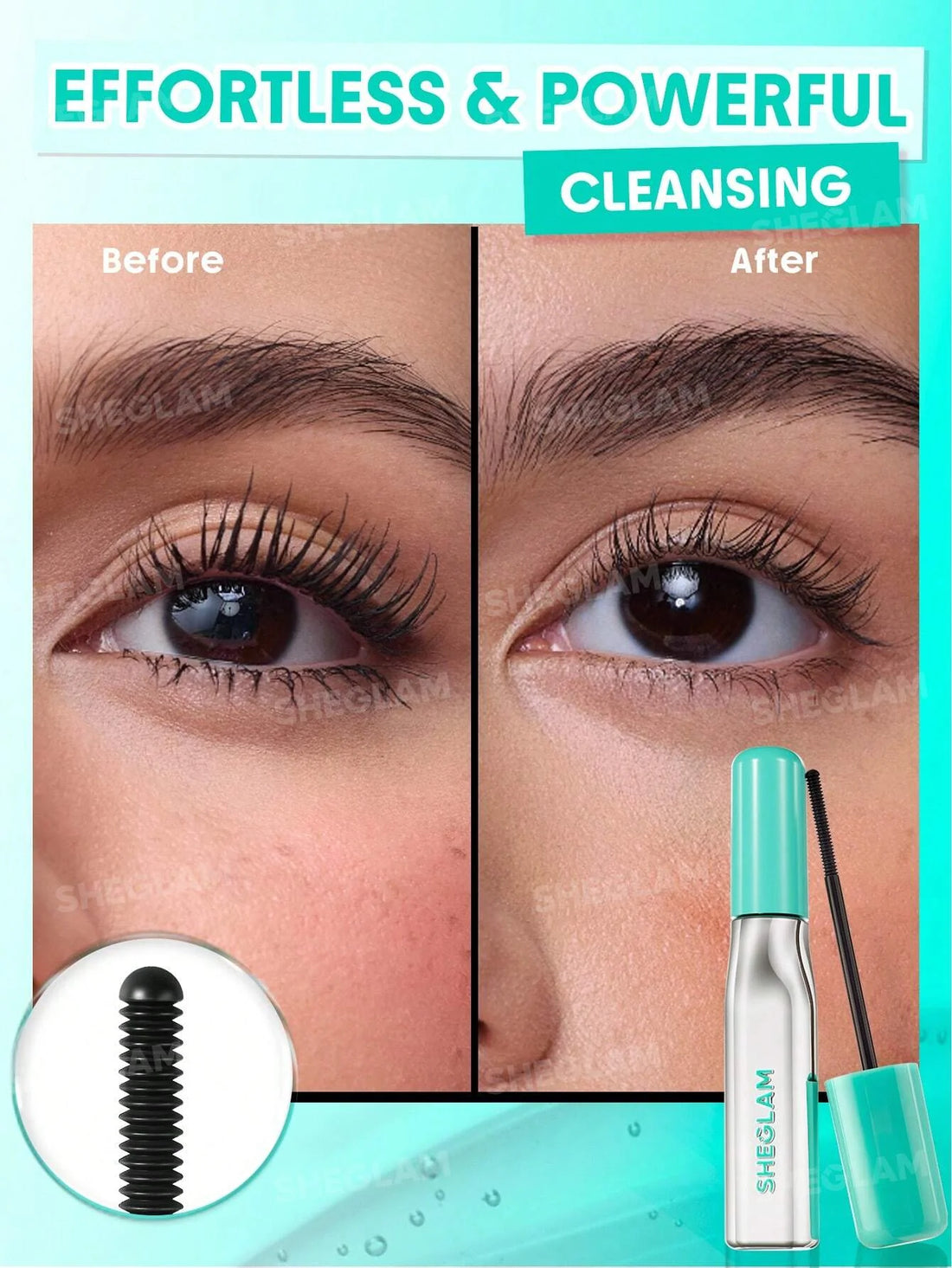 SHEGLAM Easy Lash Remover Gentle Mascara Remover for Healthy Lashes 8ml
