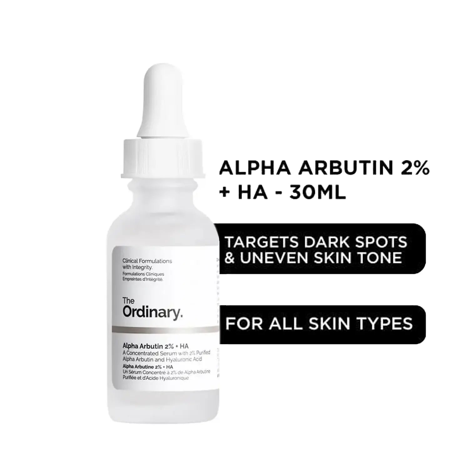 The Ordinary  Alpha Arbutin 2%+HA