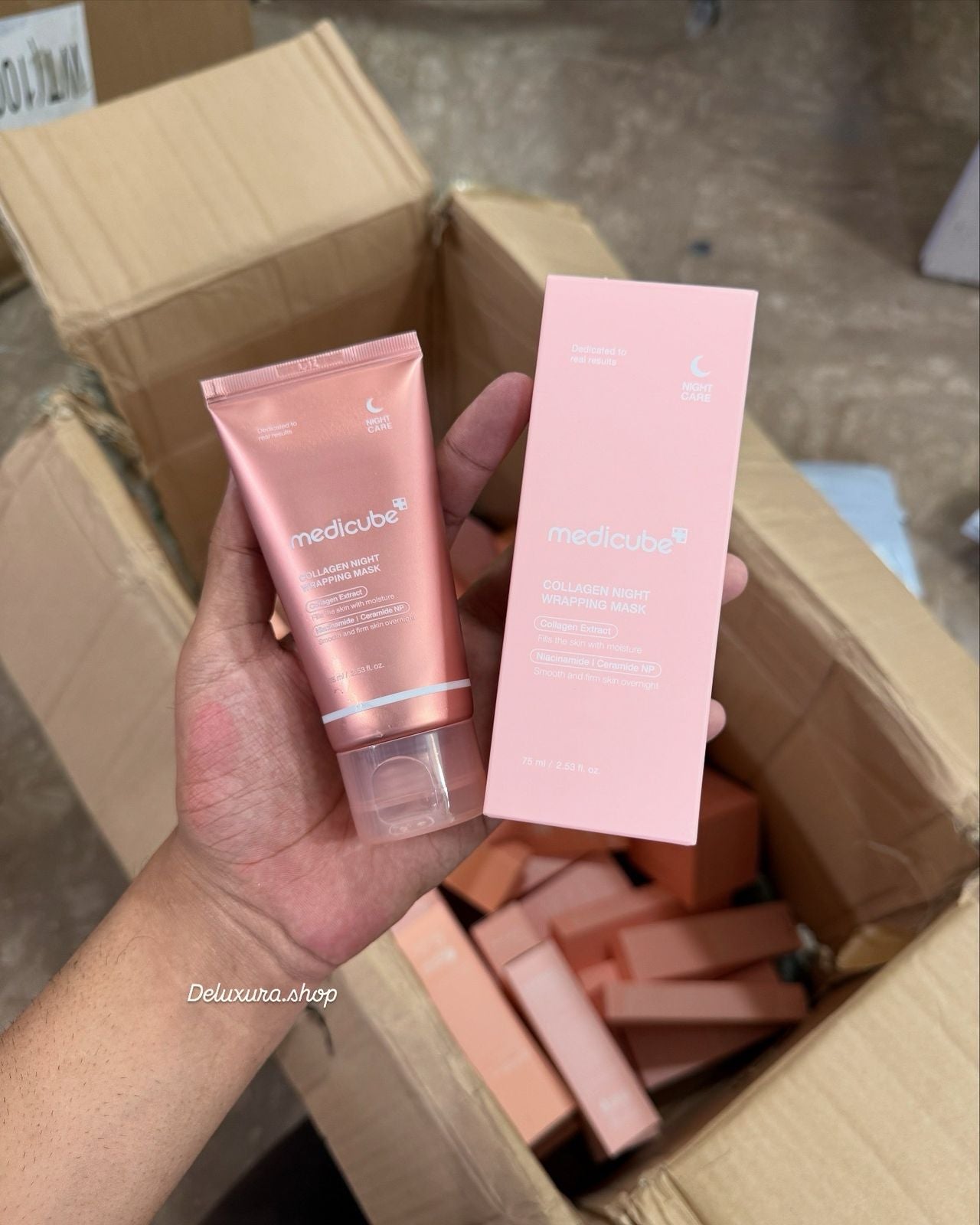 Medicube collagen night wrapping mask 75ml