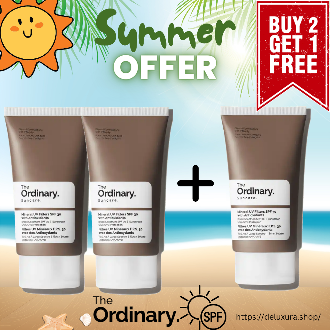 The Ordinary Mineral Uv Filters Spf 30 With Antioxidants 50Ml buy 2 get 1 free