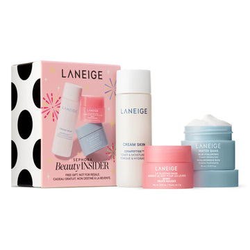 LANEIGE Sephora's Birthday Gift Mini Skincare Set Hydration heroes
