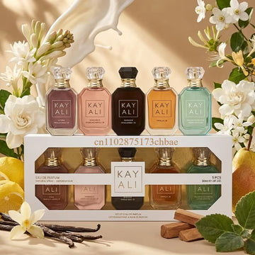 KAYALI mini perfume set (pack of 5) (white)